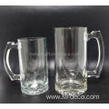 350ml glass craft beer glasses mug with handle